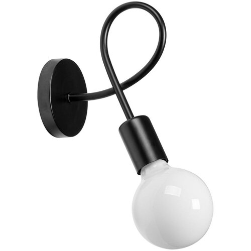 Toolight Zidna svjetiljka metalnA LOFT RAJ Crna 392199 Slike