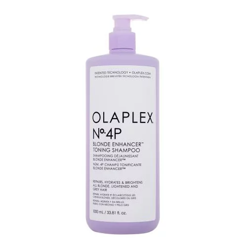 Olaplex Blonde Enhancer Noº.4P 1000 ml šampon za toniranje i obnavljanje plave kose za ženske