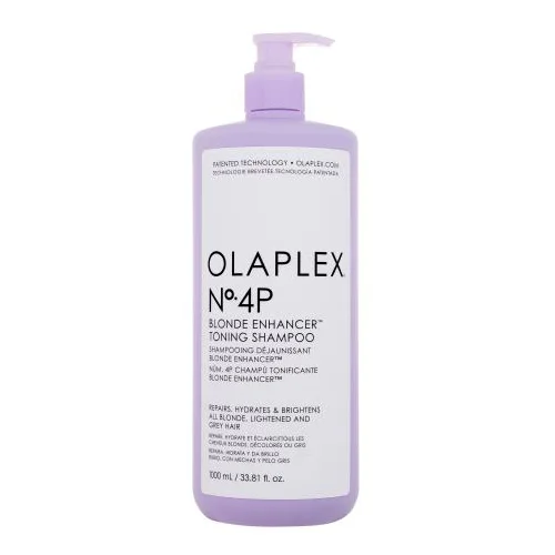 Olaplex Blonde Enhancer Noº.4P 1000 ml šampon za toniranje in obnovitev blond las za ženske