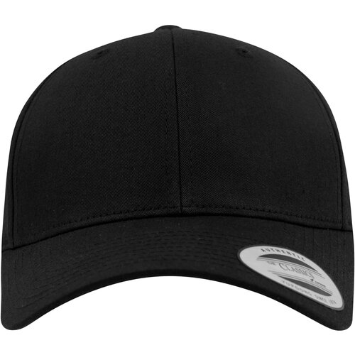 Flexfit Curved classic snapback black Slike