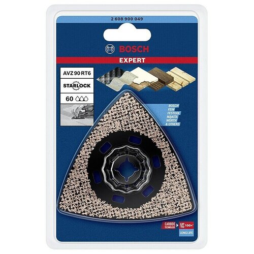 Bosch Expert Delta brusilna plo&scaron;ča AVZ 90 RT6 (Do x &Scaron;: 85 x 90 mm, Zrnavost: 60) Cene