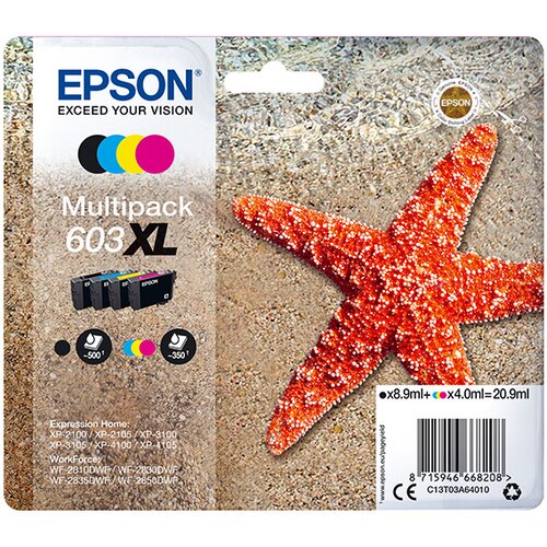 Epson C13T03A64010 ink cartridge 1 pc(s) Original High (XL) Yield Black, Cyan, Magenta, Yellow Cijene