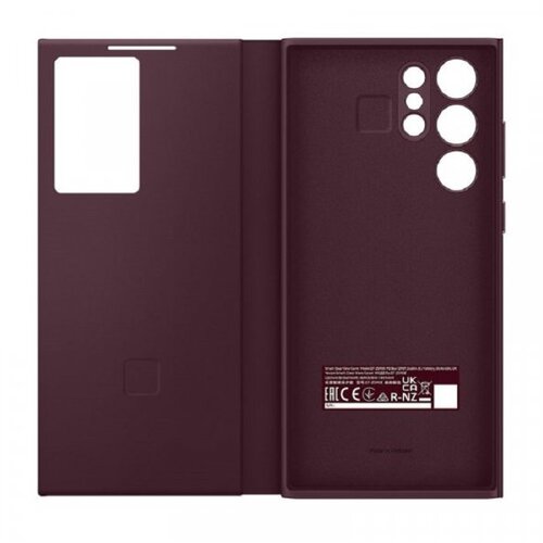 Samsung s-view maska za S22 ultra, bordo EF-ZS908-CEE Slike