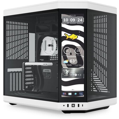 Hyte Y70 Touch Infinite Midi Tower Black, White Slike