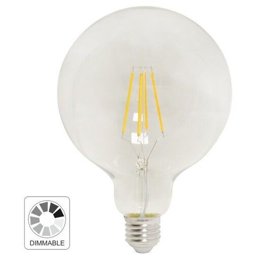 Mitea Lighting E27 8W G125 2700K filament led dimabilna sijalica 230V 806lm Slike