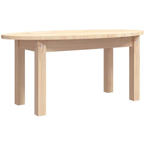 vidaXL Klubska mizica 80x40x35 cm trdna borovina, (20711427) Cene