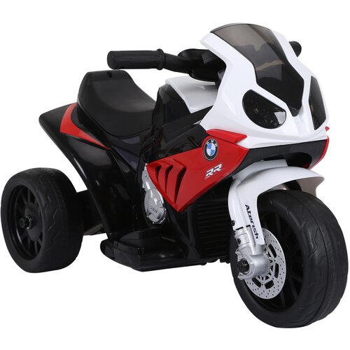 HOMCOM Otroško električno motorno kolo Max. 20kg z vozniškim dovoljenjem BMW, 3 kolesa, baterija 6V, bela rdeča, 66x37x44cm, (20744860) Cene