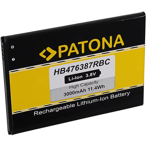 Patona Baterija za Huawei Honor 3X / Ascend G750, 3000 mAh