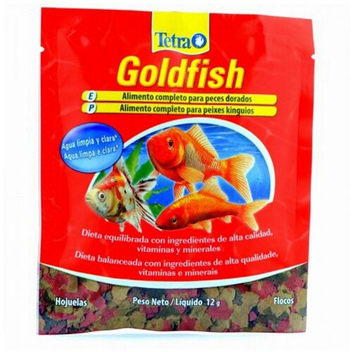 Tetra goldfish sachet 12 g, hrana za ribice Slike