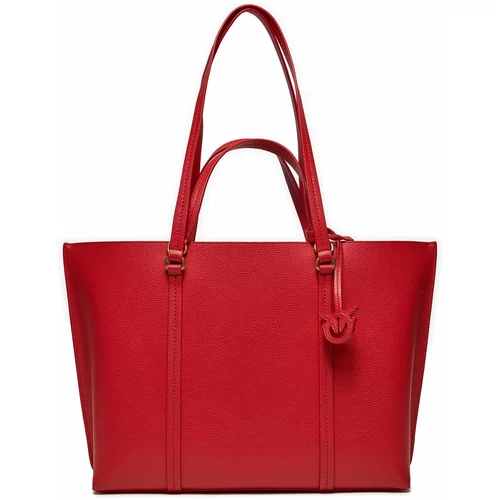 Pinko Ročna torba Carrie Shopper Big PE 24 PLTT 102832 A1LF Red R30Q