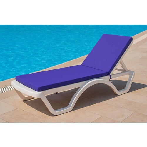 Atelier Del Sofa sunny - purple purple sunlounger cushion Slike