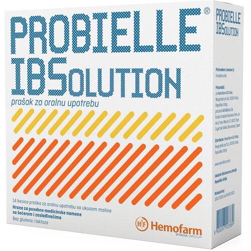 Hemofarm Probielle® ibsolution prašak za oralnu upotrebu 14 kesica Slike