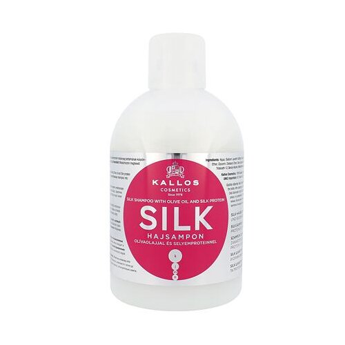 Kallos Cosmetics silk &amp;scaron;ampon za sve tipove kose 1000 ml za žene Slike
