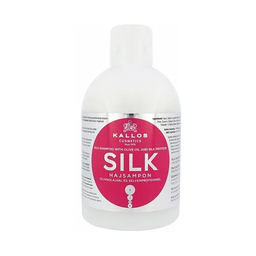 Kallos Cosmetics silk šampon za sve tipove kose 1000 ml za žene
