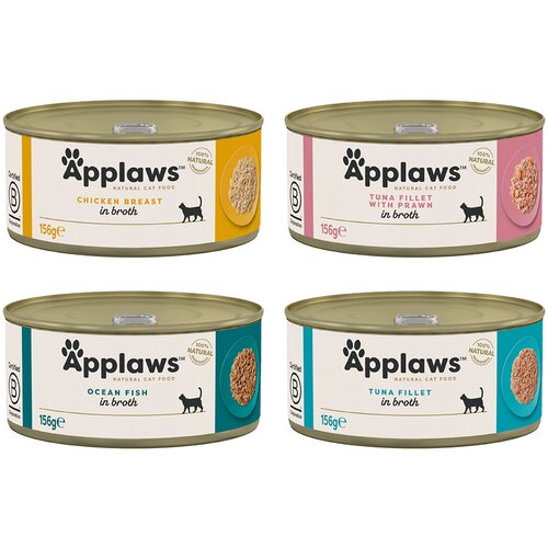Applaws Ekonomično pakiranje u temeljcu 24 x 156 g - Mješovito pakiranje (4 vrste) Cijene