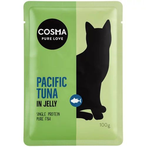 Cosma Varčno pakiranje Original v želatini vrečke 24 x 100 g - Pacifiška tuna