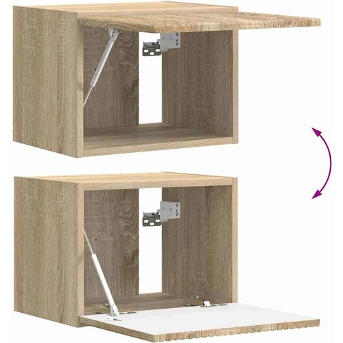  zidni ormar 2 pcs Sonoma 60 x 31 x 29.5 cm Konstruirano drvo Slike