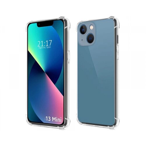 Onasi silikonski ovitek antishock za iphone 13 mini - prozoren Slike