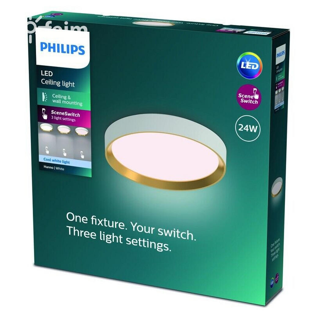 Philips 929004116101 Hanno plafonjera ss rd 24w 40k bela_g ( 20786 ) Slike