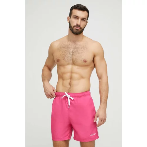 Armani Exchange Kopalne kratke hlače roza barva