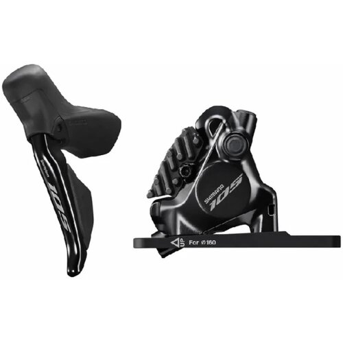 Shimano kočnica set/jkit direct 105 STR7170L BRR7170F for 160MM rotorresin padw/fin w/connecter insert 1000MMSMBH90 blk 1 group indpack IR7170DLF6SC100A Cene