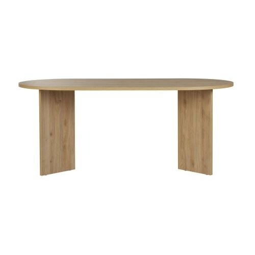 Hanah home Blagovaonski stol u dekoru hrasta 89,5x180 cm Sablin &amp;ndash; Slike