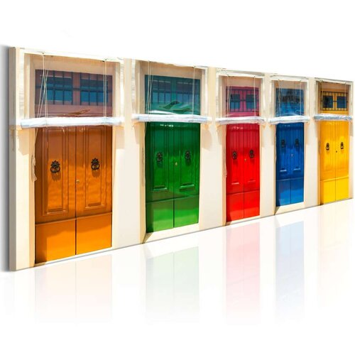  Slika - Colourful Doors 120x40 Cijene