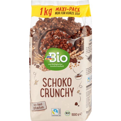 dmBio Hrskavi pečeni musli proizvod sa mlečnom čokoladom 1 kg Slike