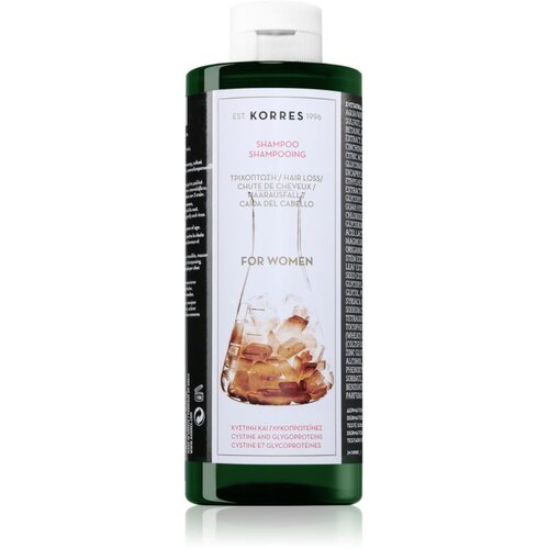 Korres Cystine &amp;amp; Glycoprotein krepilni &amp;scaron;ampon proti izpadanju las 400 ml Slike