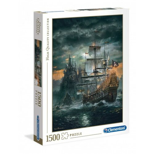 Clementoni puzzle 1500 the pirates ship ( CL31682 ) CL31682 Slike