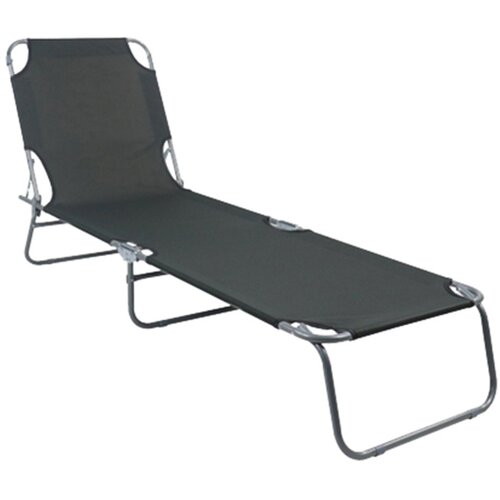 Linder Exclusiv &amp;ndash; Vrtna podesiva ležaljka CLASSIC GM4001DG &amp;ndash; Tamnosiva Slike