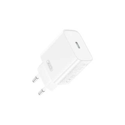 XO Hitri stenski polnilnik USB-C 20W Power Delivery 3.0, Bela, (5000137495) Cene
