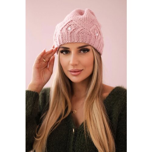  Women&amp;#039;s cap Ramona K383 powdered pink Slike