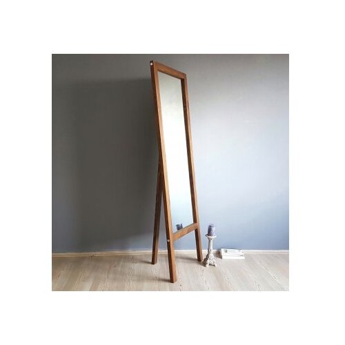 Hanah home Podno ogledalo A43, 55x170cm, Smeđa Cene