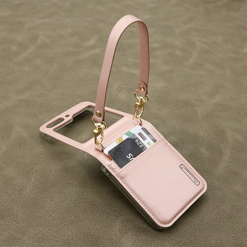  Maska za Samsung Galaxy Z Flip 5 na preklop Hanman Mill roze Cene