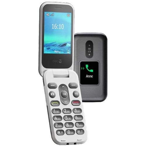 Doro 2880 (2025) črno-bel klasični mobilni telefon, (21759399) Cene