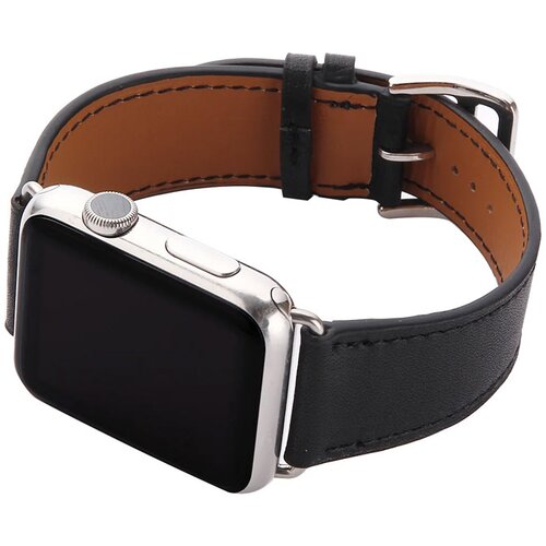  Narukvica za Apple Watch Swift Leather black 42/ 44/ 45/ 49 mm Slike