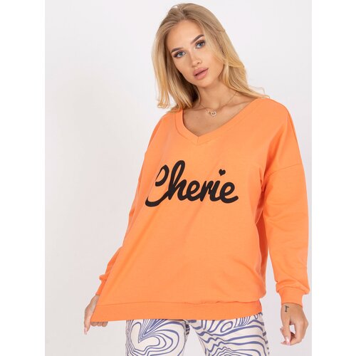 FANCY Sweatshirt-FA-BL-7754.55P-orange Cene