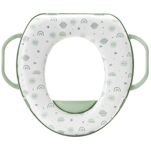 Lorelli Soft trening adapter za WC &amp;scaron;olju Plantes Green Slike