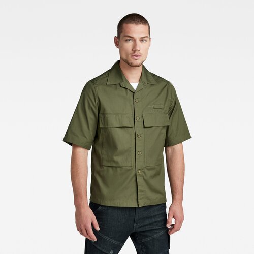 G-star Shirt - Pocketony service reg shirt s\s green Slike