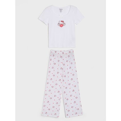 Sinsay Pamukna dvodijelna pidžama s printom Hello Kitty Cijene