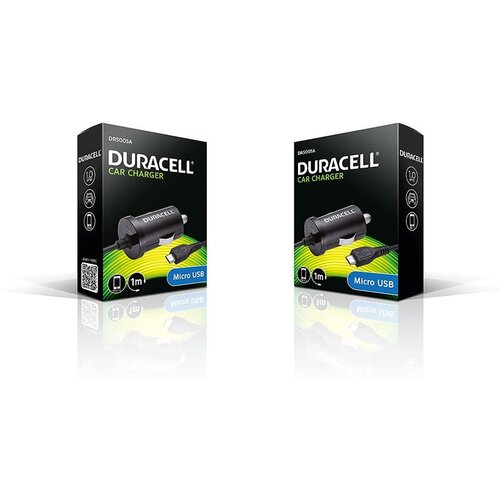 Duracell Autopunjač – Micro USB - 12V - 1A – Black Cene