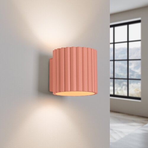 Sollux Zidna lampa boja breskve &amp;oslash; 10 cm Zora &amp;ndash; Slike
