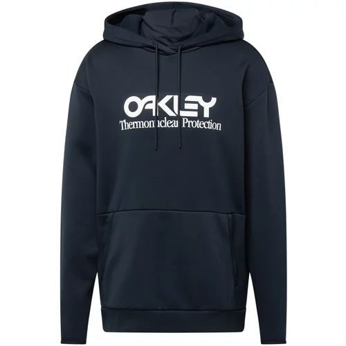 Oakley Sportska sweater majica 'RIDER LONG 2.0' crna / bijela