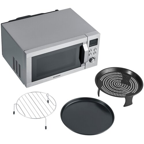 Severin MW7918 Mikrovalovna pecica z in žarom vrocim zrakom, funkcija 900 W, 25 Air-Fryer, l, 791800 Slike