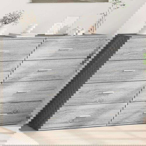  Komoda 2 kom boja hrasta sonome 60x39x80 cm konstruiranog drva Cijene