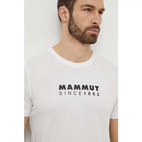 Mammut Športna kratka majica Core bela barva