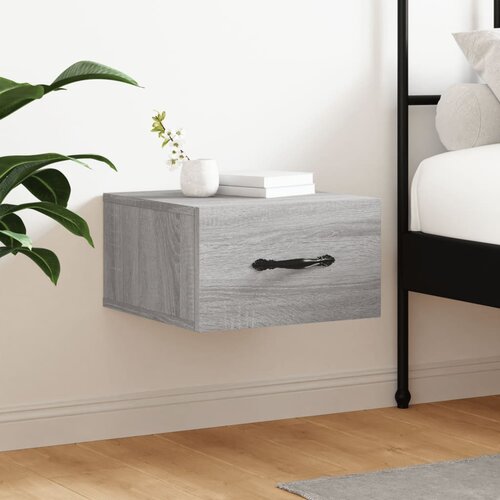 vidaXL Stenska nočna omarica siva sonoma 35x35x20 cm Cene