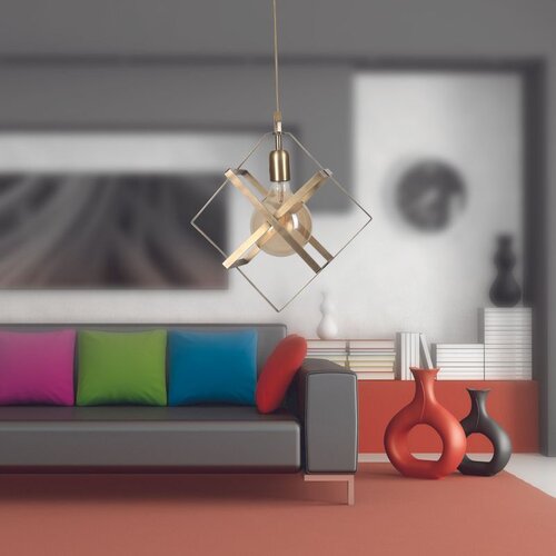 Opviq Berlin Tekli Rustik Eskitme Multicolor Chandelier Slike