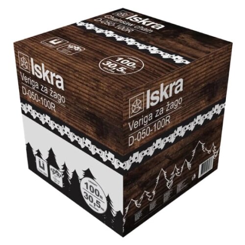 AHAC (Iskra) Lanac za testeru u rolni 1.3mm 9.525mm niski D-050-100R Cene